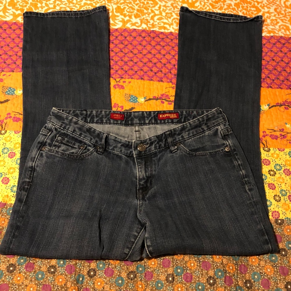 Express Stella Bootleg Jeans Sz 8